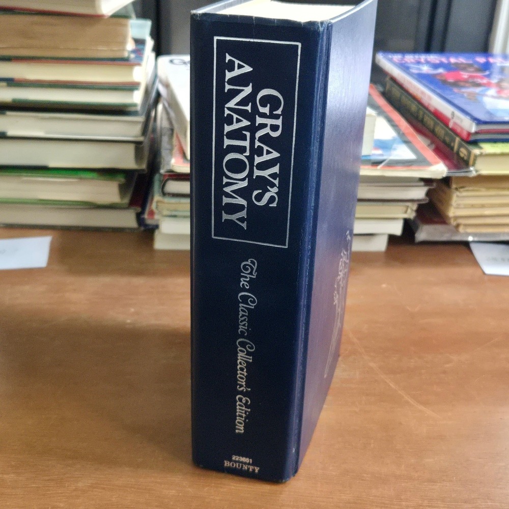 Bounty Books Gray's Anatomy Classic Collector's Edition Blue Hardcover 1977 Book